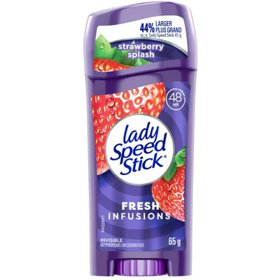 Lady Speed Stick Fresh Infusions Antiperspirant Deodorant Invisible Solid