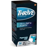 Thrive Lozenges 2mg Extra Strength Nicotine Replacement Mint count