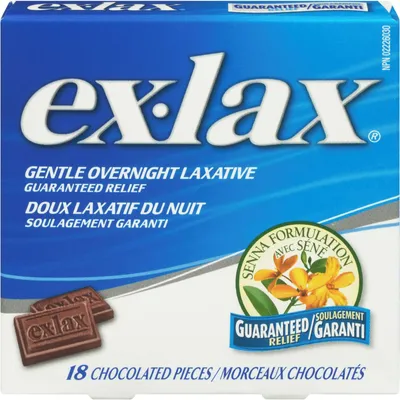 Ex-Lax Chocolated Pieces