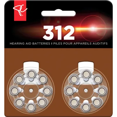 Size Hearing Aid Batteries 16-Pack