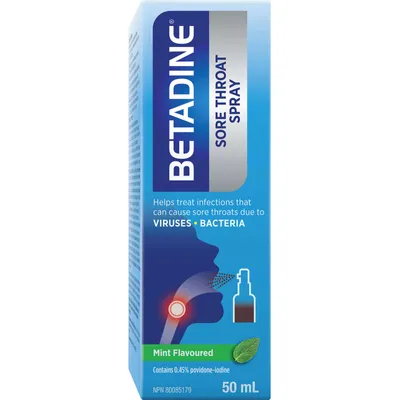 Betadine® Sore Throat Spray 50mL