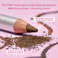 Gimme Brow+ volumizing pencil fiber eyebrow
