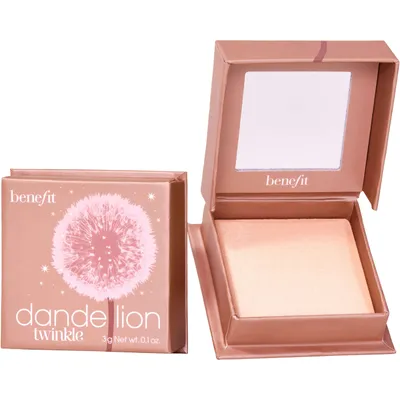 Dandelion Twinkle powder highlighter nude-pink & luminizer (Mini)