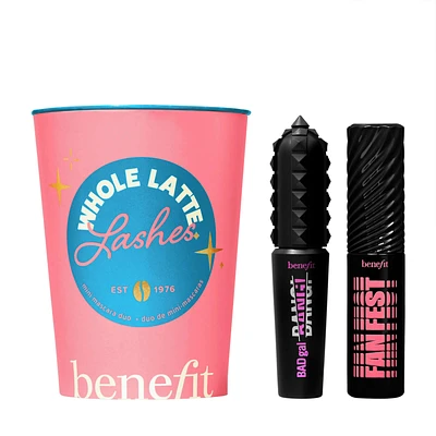 Whole Latte Lashes mini mascara duo