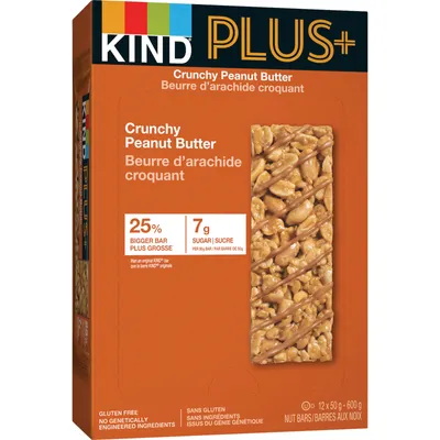 KIND® Plus Crunchy Peanut Butter