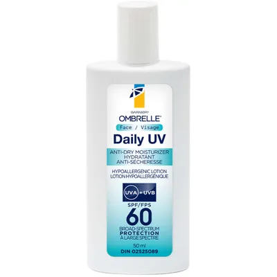 Daily UV Anti-Dry Face Sunscreen Lotion SPF 60