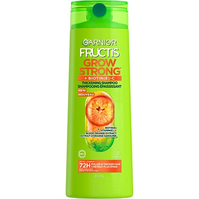 Fructis Grow Strong Thickening Shampoo, Thickens Fine Hair