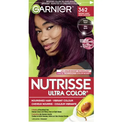Nutrisse Ultra Color Double Tone Reds, Permanent Hair Dye
