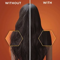 Heat Protectant Spray for Damaged Hair, Sulfate Free, Prevents Breakage, Hair Honey Milk Spray