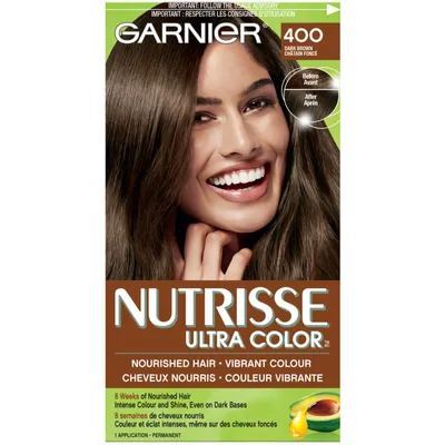 Nutrisse Ultra Colour, Permanent Hair Silky and Smooth Enriched With Avocado Oil