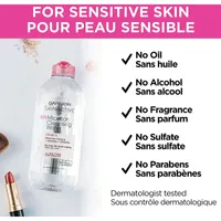Skin Active Micellar Water For Normal And Sensitive Skin 100 Ml