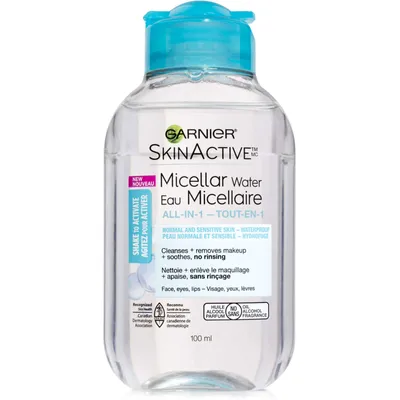 Garnier Skin Active Micellar Water For Normal And Sensitive Skin Waterproof 100 Ml