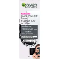 SkinActive Charcoal Black Peel-Off Mask Cleanser For Combination to Oily Skin