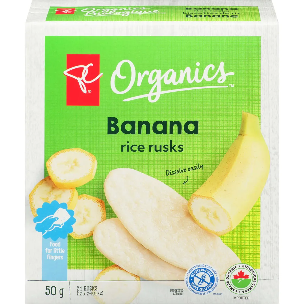 Rice Rusks Banana