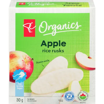 Rice Rusks Apple