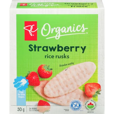 Rice Rusks Strawberry