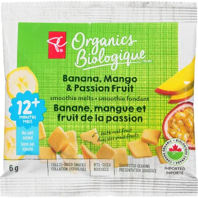 Smoothie Melts Banana Mango & Passion Fruit