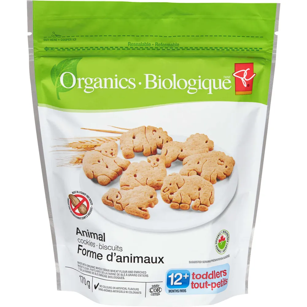 Organic Animal Cookies