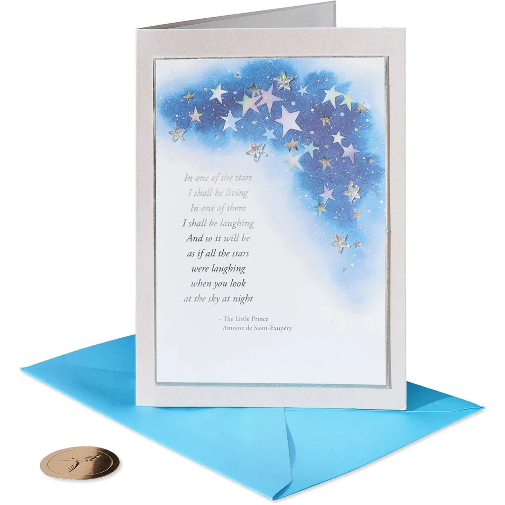 Papyrus Sympathy Card (All the Stars)