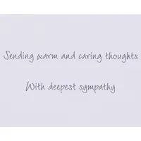 Papyrus Sympathy Card (Warm and Caring Thoughts)