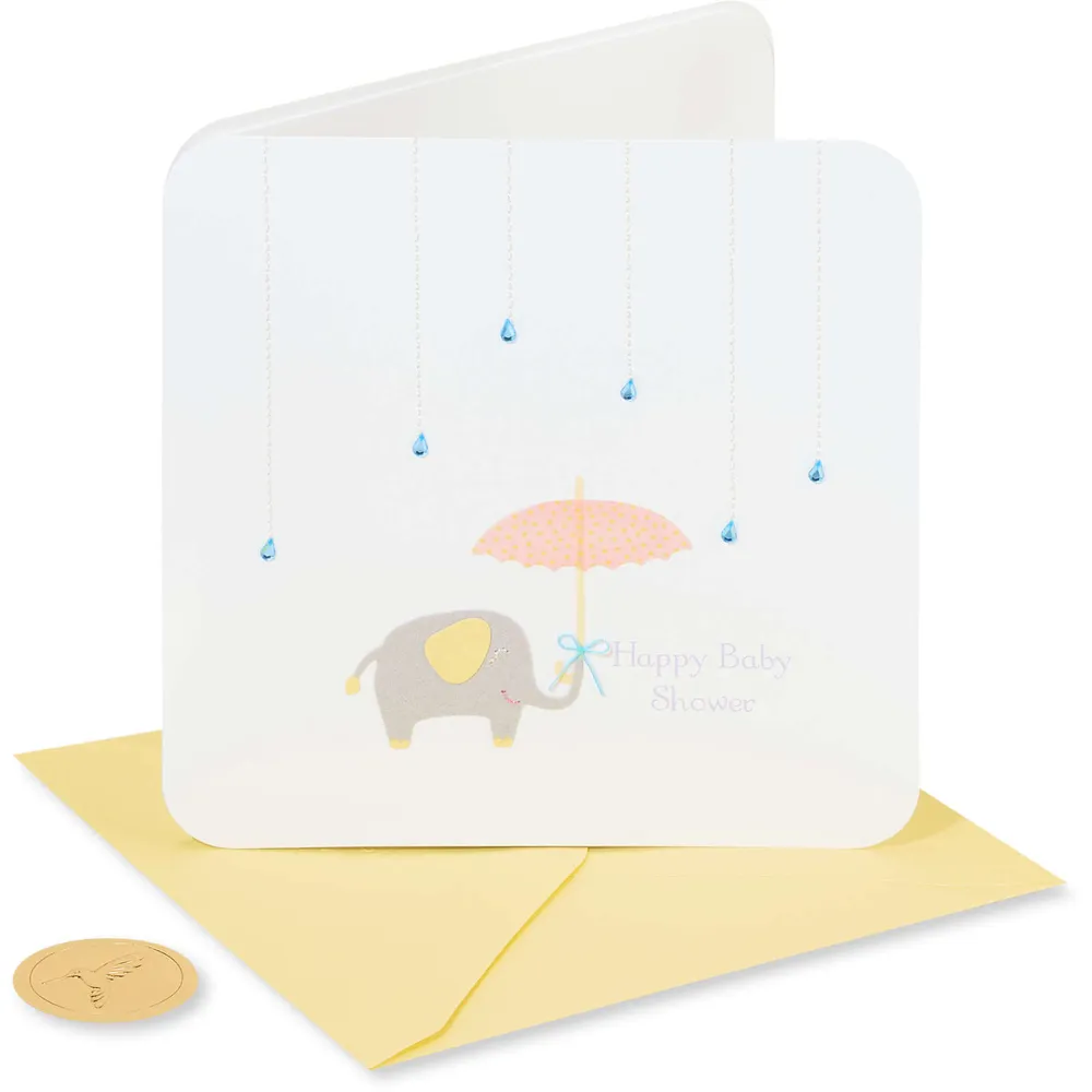 Papyrus Baby Shower Card (Abundance of Good Wishes)