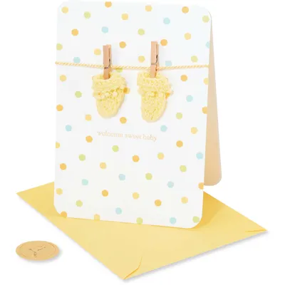 Papyrus Baby Shower Card (Warmest Welcome)