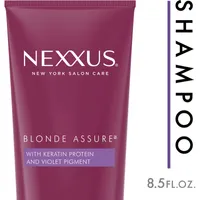 Nexxus  Purple Shampoo, hair care for colour treated Blonde or Silver hair Blonde Assure, Colour Toning - NO brassy yellow tones 251ML