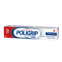 Poligrip  Strong Hold Denture Adhesive Cream 70g