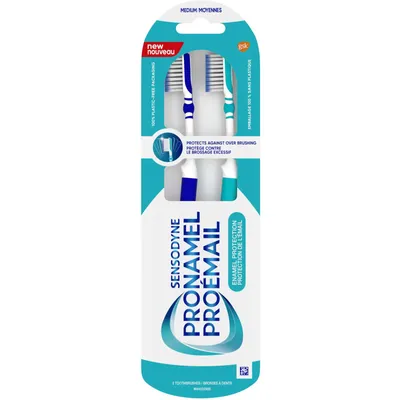 Enamel Protection Toothbrush, Medium Bristle