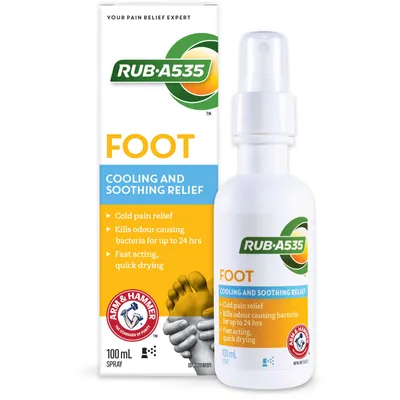 Foot Cooling And Soothing Spray
