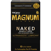 Magnum Naked Sensations Large Size Lubricated Condoms
