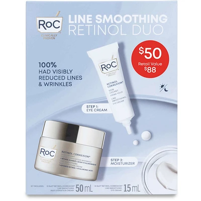 RoC Skincare Line Smoothing Retinol Duo