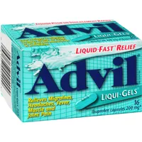 Advil Regular Strength Liqui-Gels Ibuprofen Capsules for Headaches and Pain Relief, 200 mg