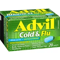 Advil Cold & Flu Analgesic + Antihistamine Caplets