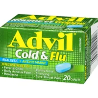 Advil Cold & Flu Analgesic + Antihistamine Caplets