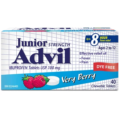 Junior Strength Advil (Chewable Tablets)