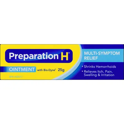 Preparation H® Multi-Symptom Hemorrhoid Treatment Ointment with Bio-Dyne