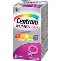Centrum Women 50+ Multivitamin and Multimineral Supplement Tablets, 90 Count