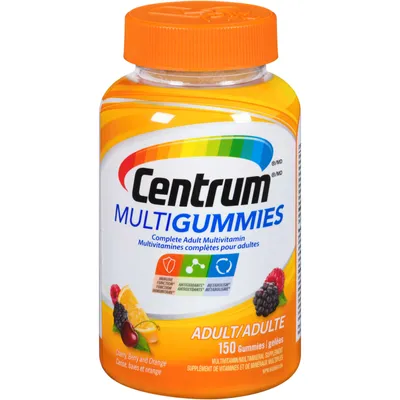 Centrum MultiGummies Adult Multivitamin Supplement Gummies, 150 Count