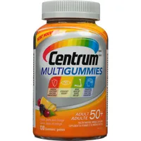 Centrum MultiGummies Adults 50+ Multivitamin Supplement Gummies, 130 Count