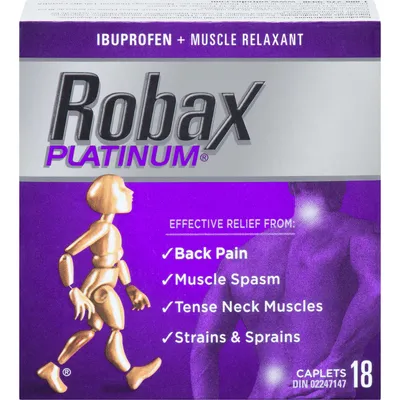 Robaxacet - Extra Strength Muscle Relaxers with Acetaminophen Stong's Market