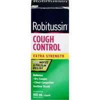 Robitussin Extra Strength Cough Control Liquid 100 ml