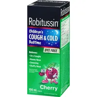 Robitussin Children's Cough & Cold Bedtime Liquid Cherry 100 ml