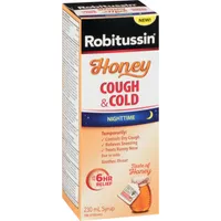 Robitussin Cough & Cold Syrup Honey Nighttime 230 ml