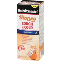 Robitussin Cough & Cold Syrup Honey Nighttime 230 ml