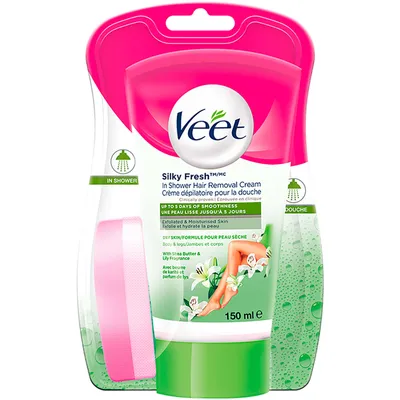 Veet® Pure™ In-Shower Hair Removal Cream