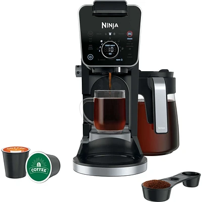 DualBrew Pro Specialty Coffee System, Single-Serve, Pod, and 12-Cup Drip Coffee Maker