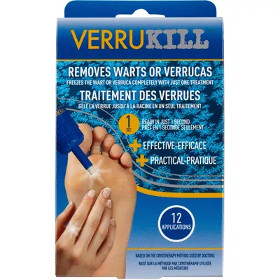 Verrukill® Removes Warts or Verrucas