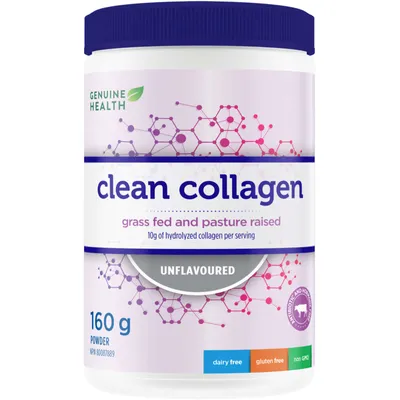 Clean Collagen, Unflavored Hydrolyzed Bovine Collagen Powder