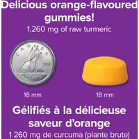 Turmeric Curcumin 1260 mg Orange